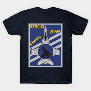 VFA-143 Pukin Dogs - F/A-18 T-Shirt